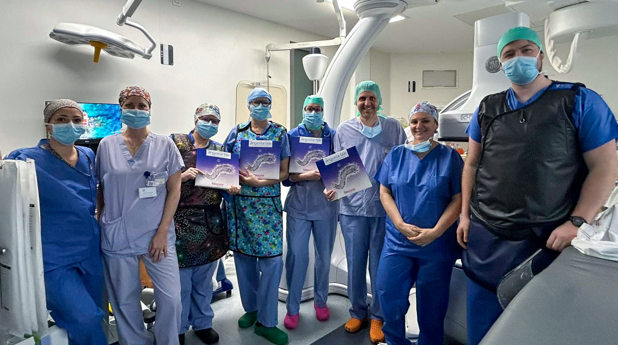 Première implantation en France du stent Angiolite BTK - CVP